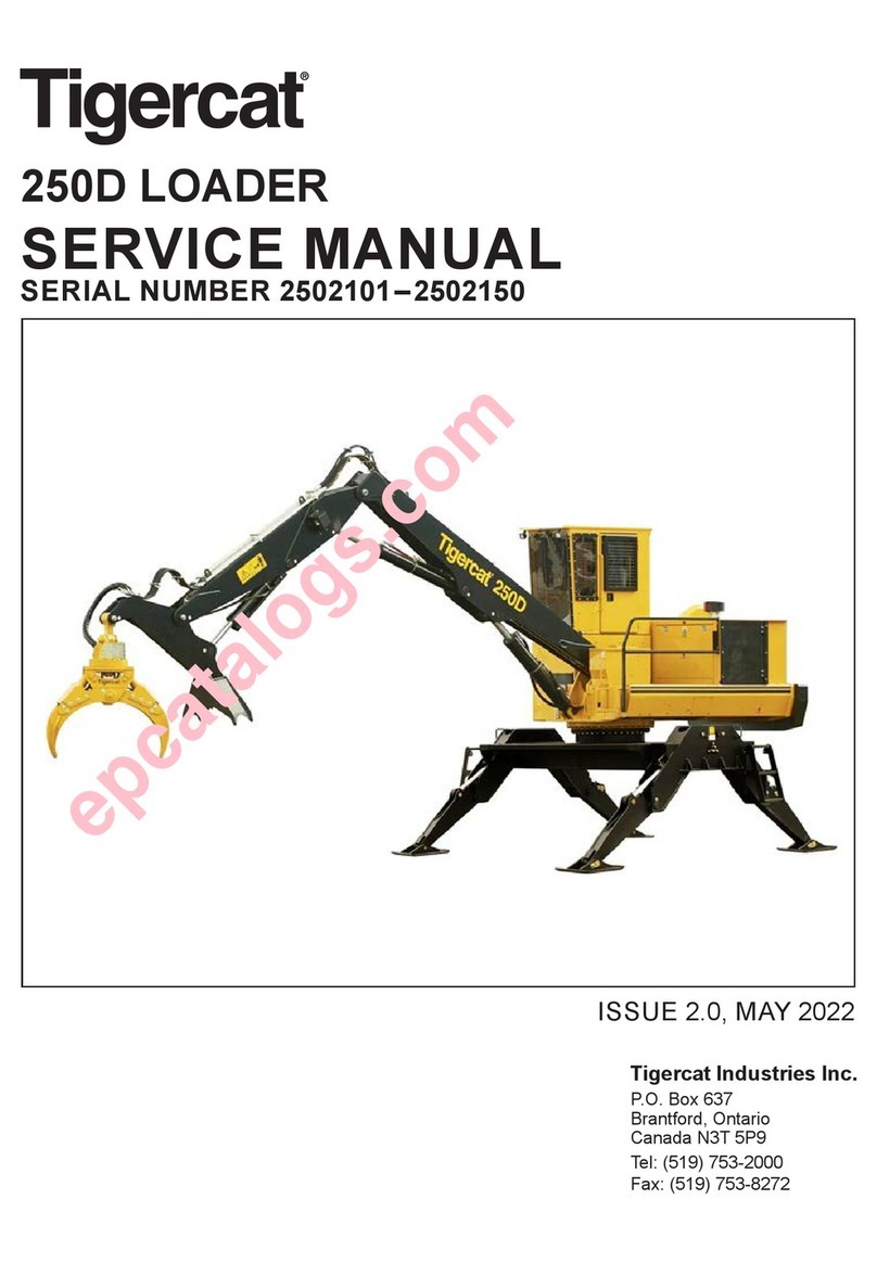 Tigercat 250D Service manual
