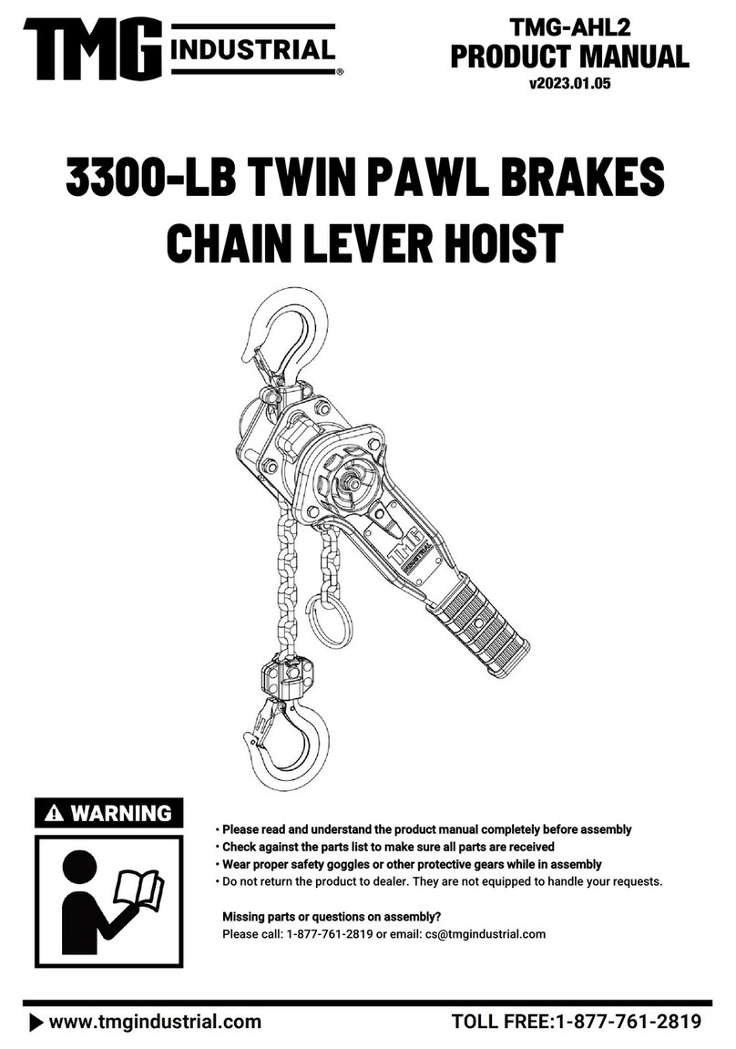 TMG TMG-AHL2 User manual
