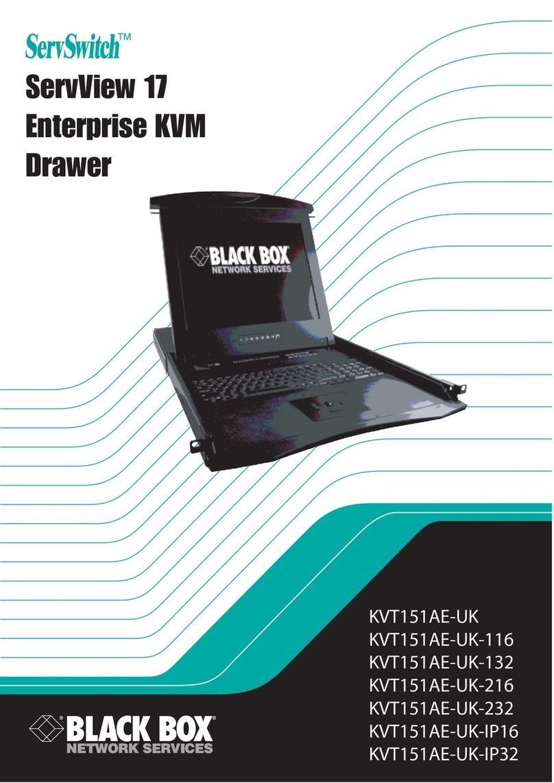 Black Box ServSwitch KVT151AE-UK User manual