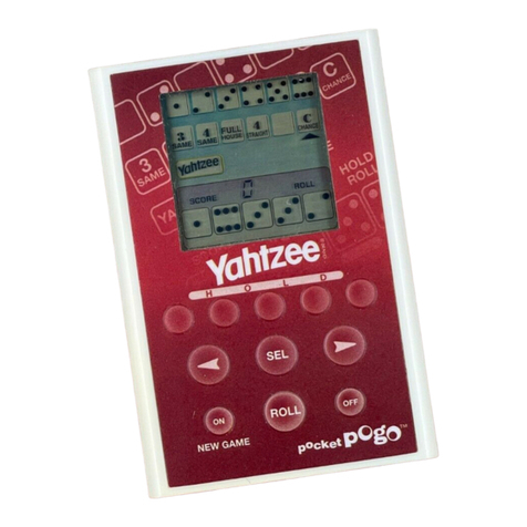 Hasbro EA Pocket Pogo Yahtzee 05288 User manual Hasbro EA Pocket Pogo Yahtzee 05288 User manual