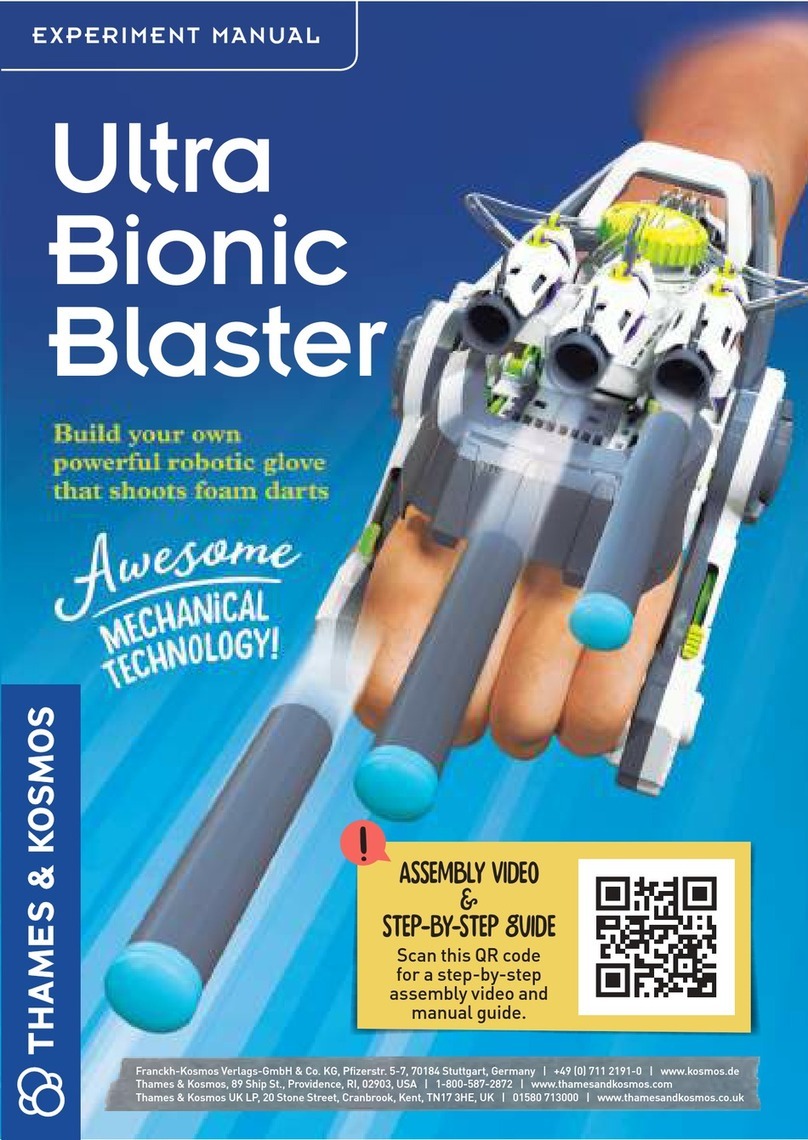 Thames & Kosmos Ultra Bionic Blaster User manual