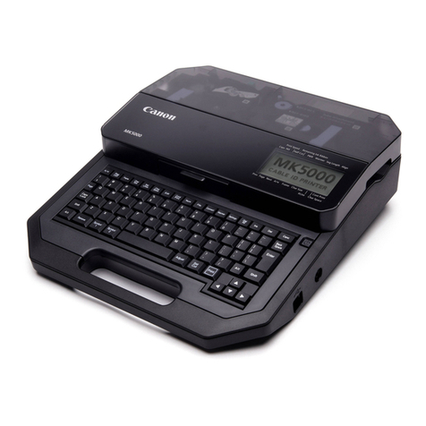 Canon MK5000 User manual