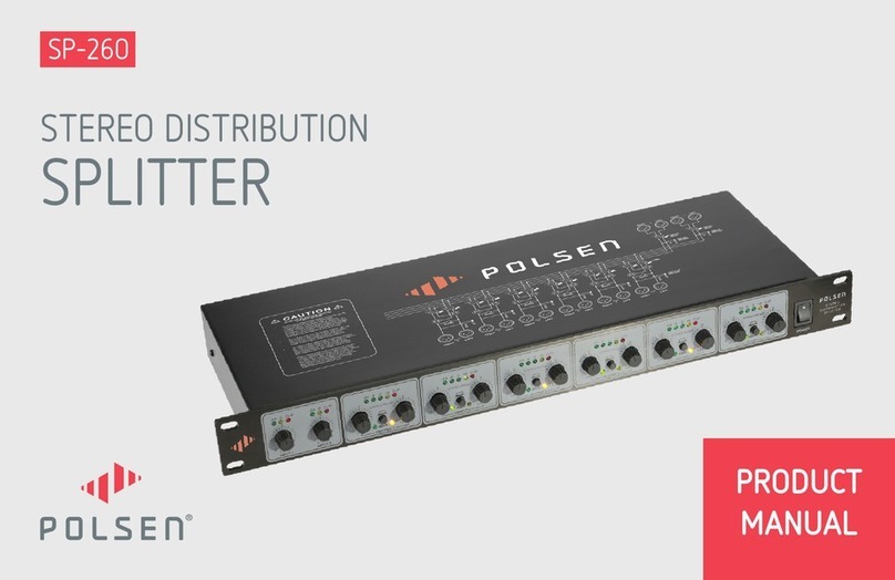 Polsen SP-260 User manual