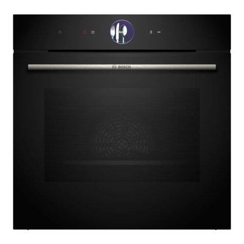Bosch HBG7764.1B User manual and installation instructions