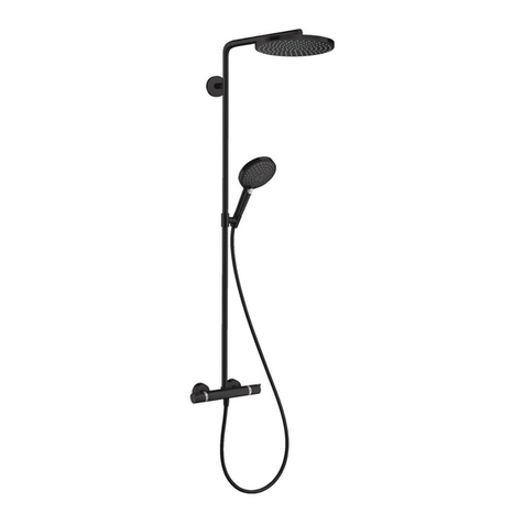 Hans Grohe Raindance Select S Showerpipe 240 1jet PowderRain... Manual Hans Grohe Raindance Select S Showerpipe 240 1jet PowderRain... Manual