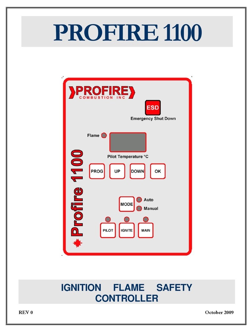 ProFire 1100 User manual