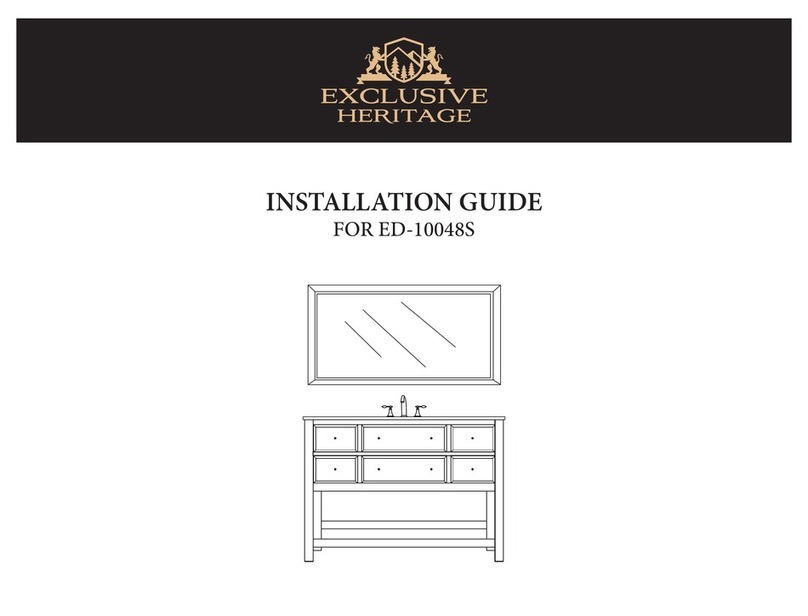 Exclusive Heritage ED-10048S installation guide