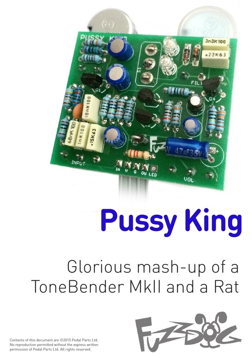 FuzzDog Pussy King User manual