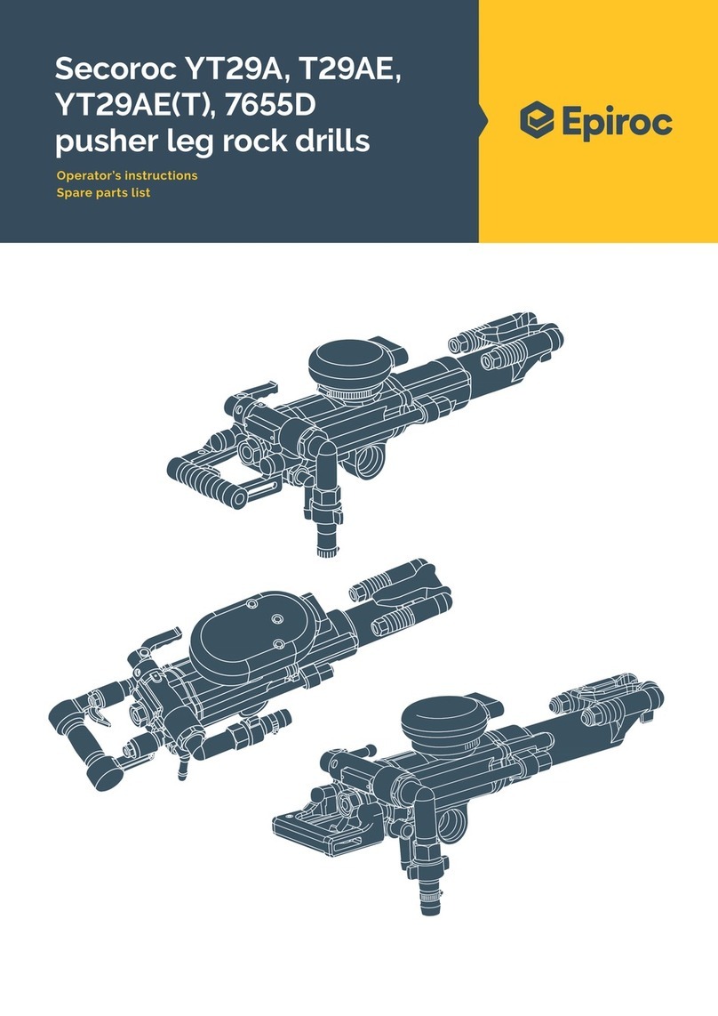 Epiroc YT29A Operator instructions