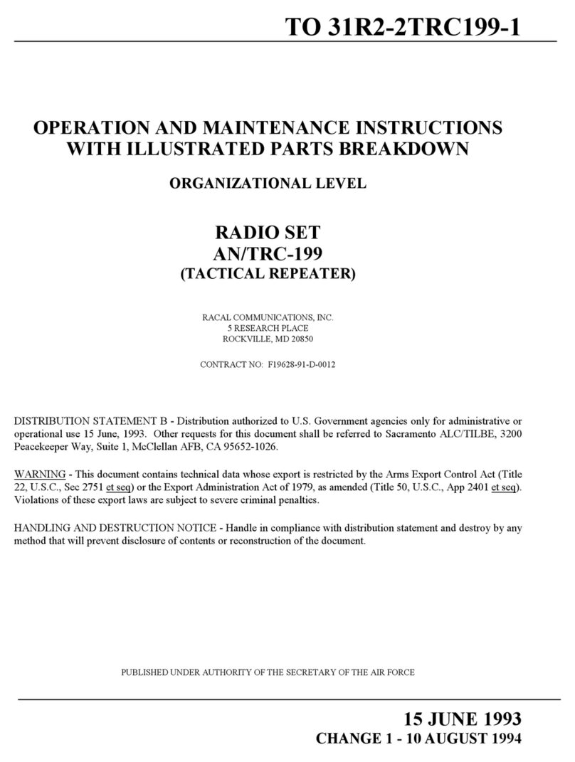 Racal Instruments AN/TRC-199 Manual