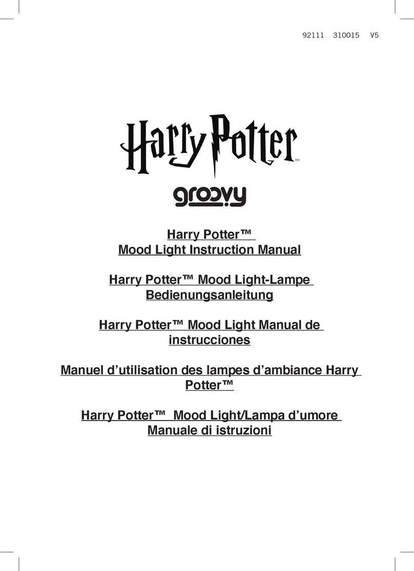 Fizz Creations Harry Potter groovy instruction manual Fizz Creations Harry Potter groovy instruction manual