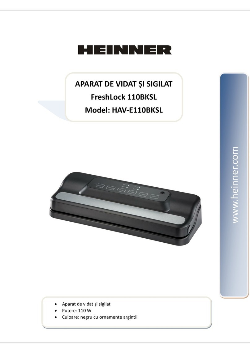 Heinner FreshLock 110BKSL manual