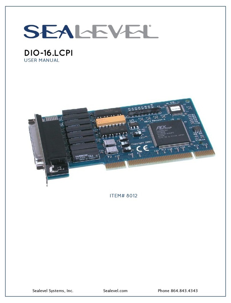 SeaLevel DIO-16.LCPI User manual