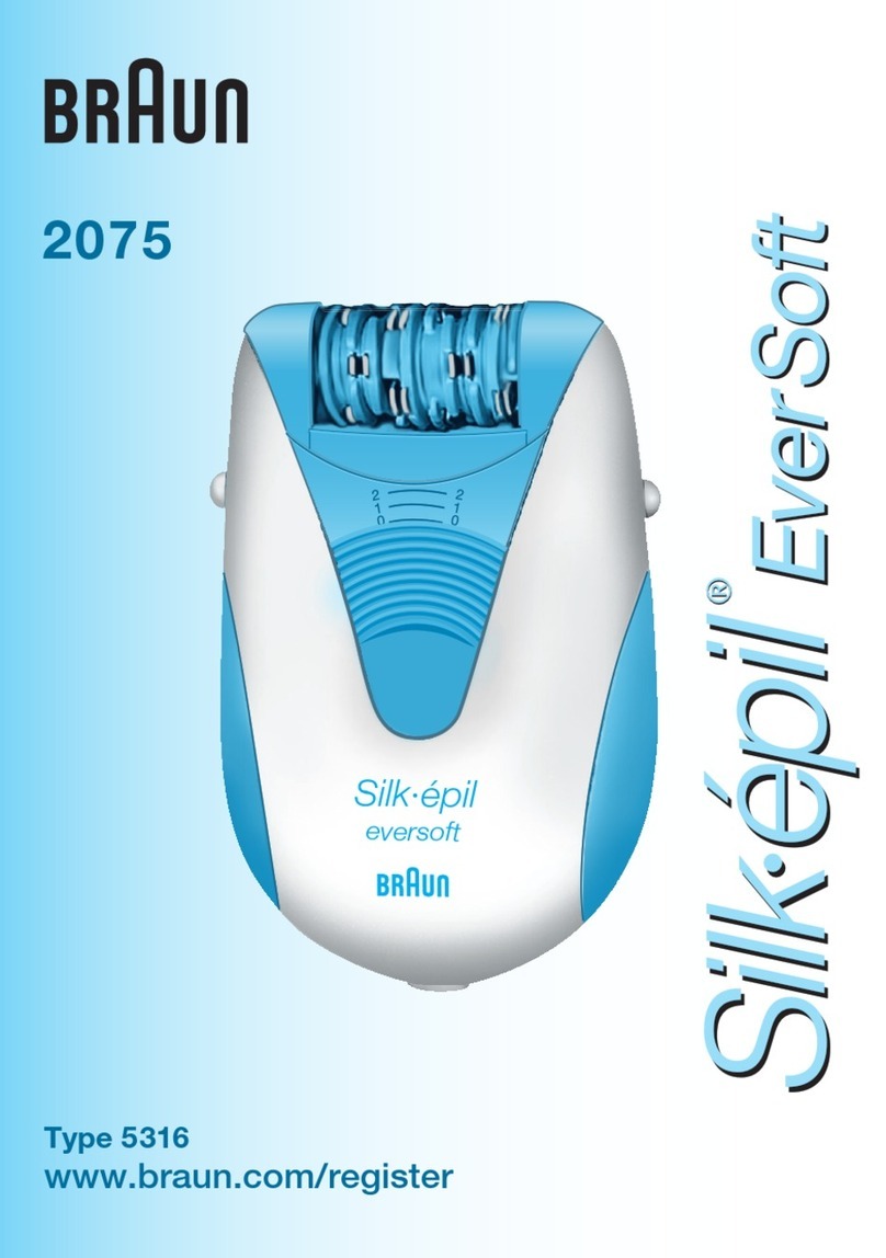 Braun Silk-epil EverSoft 2075 User manual