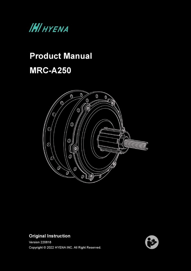 Hyena MRC-A250 User manual