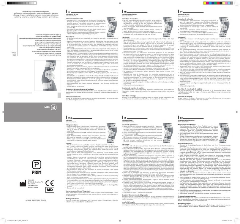 Prim D50 8668 User manual