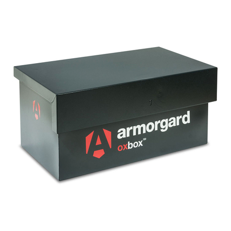 Armorgard OxBox OX05 User manual