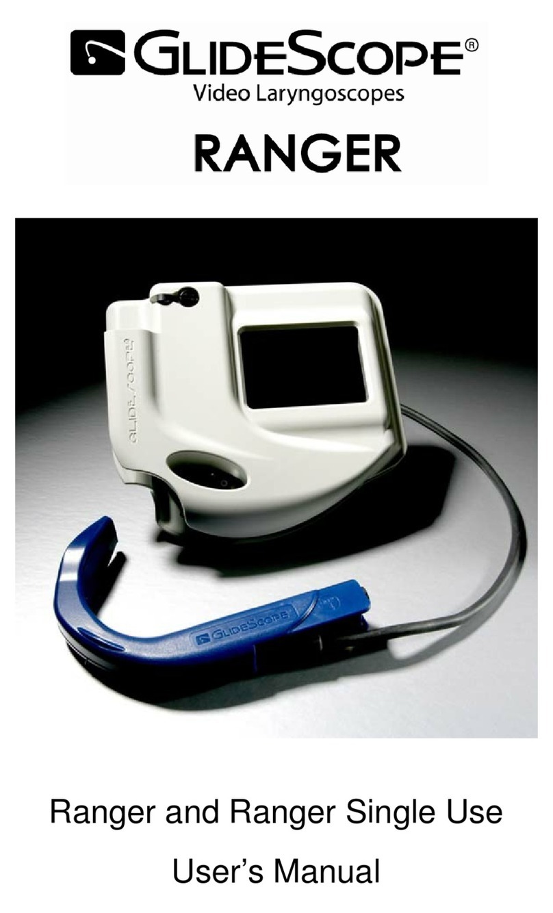 GlideScope Ranger User manual