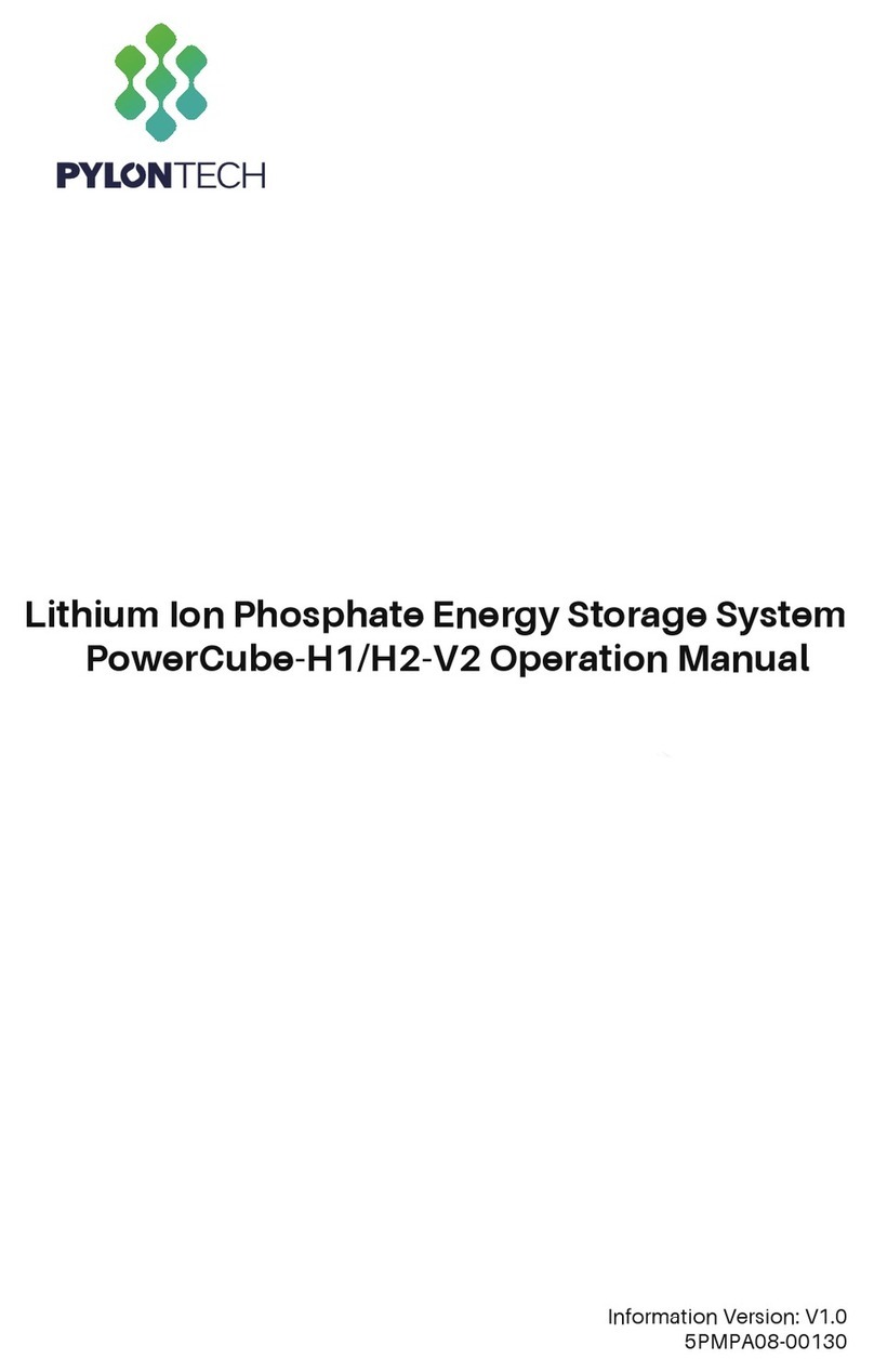 Pylontech PowerCube-H1-V2 User manual Pylontech PowerCube-H1-V2 User manual