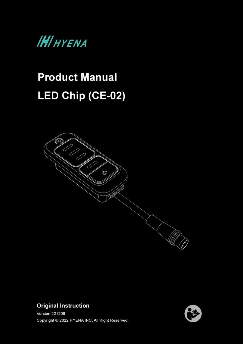 Hyena CE-02 product manual