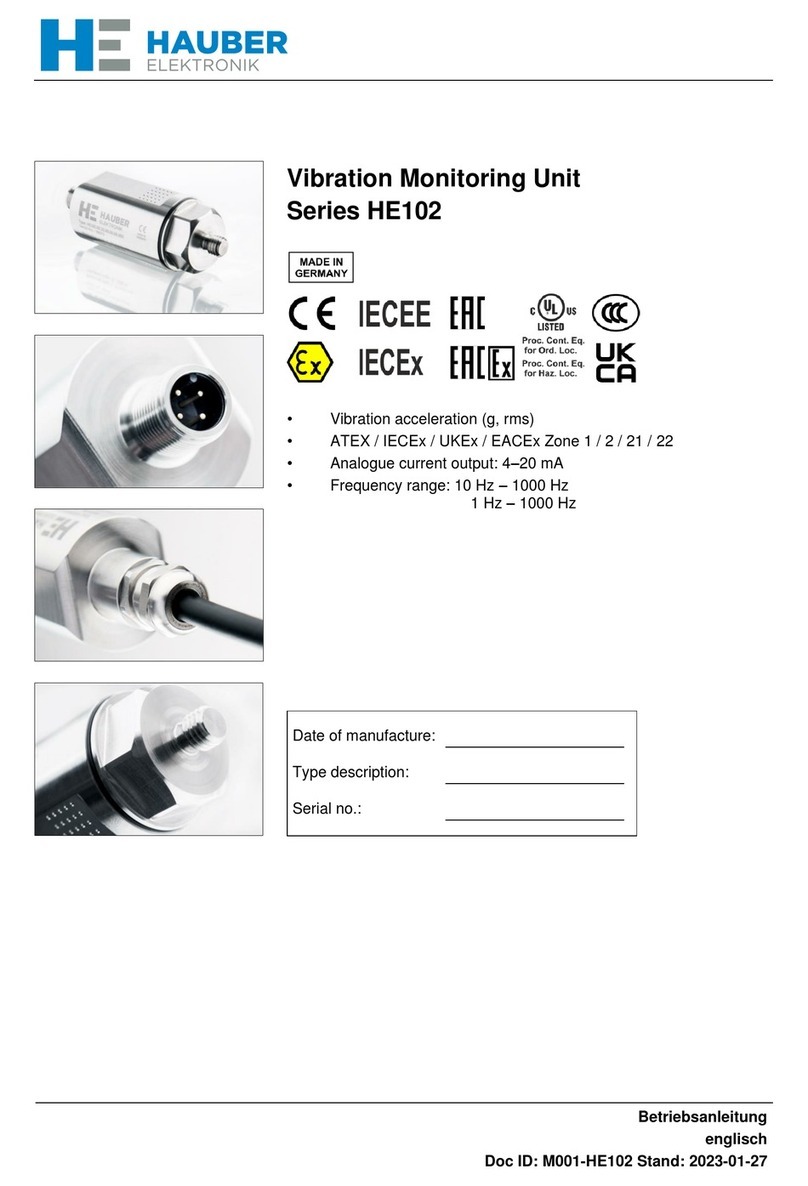 Hauber HE102 Series manual