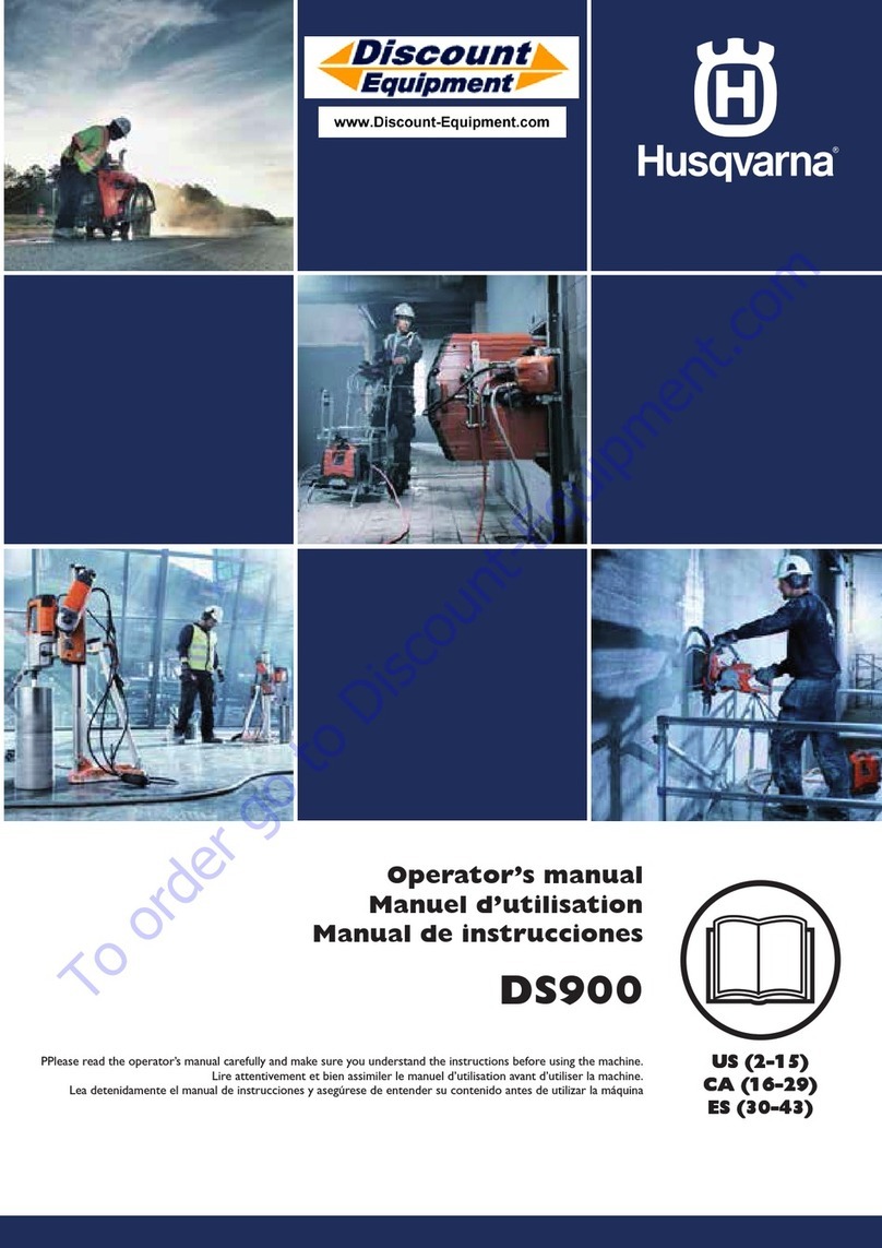 Husqvarna DS900 User manual