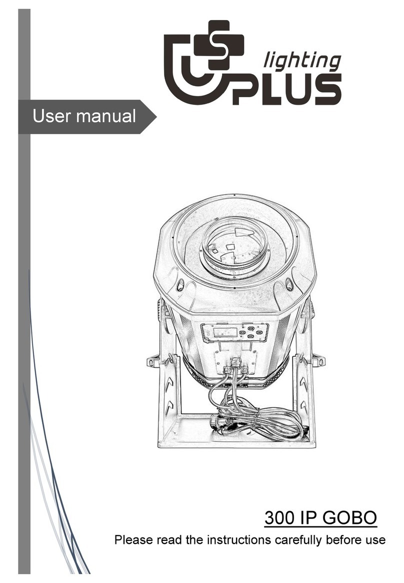 lighting PLUS 300 IP GOBO user manual