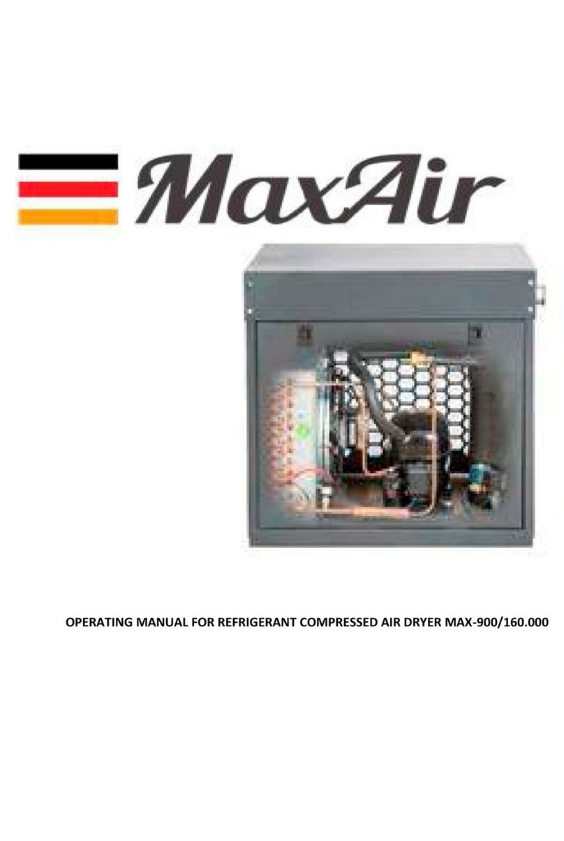 Maxair Premium Series operating manual
