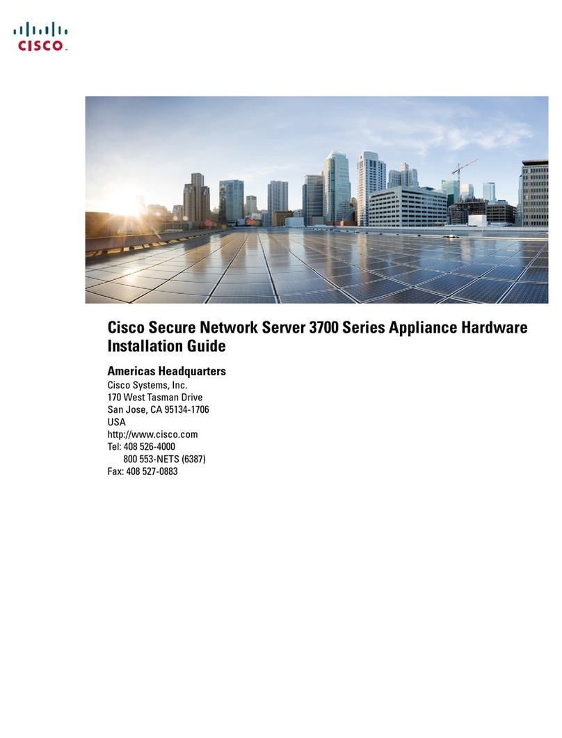 Cisco Secure Network Server 3700 Series Manual