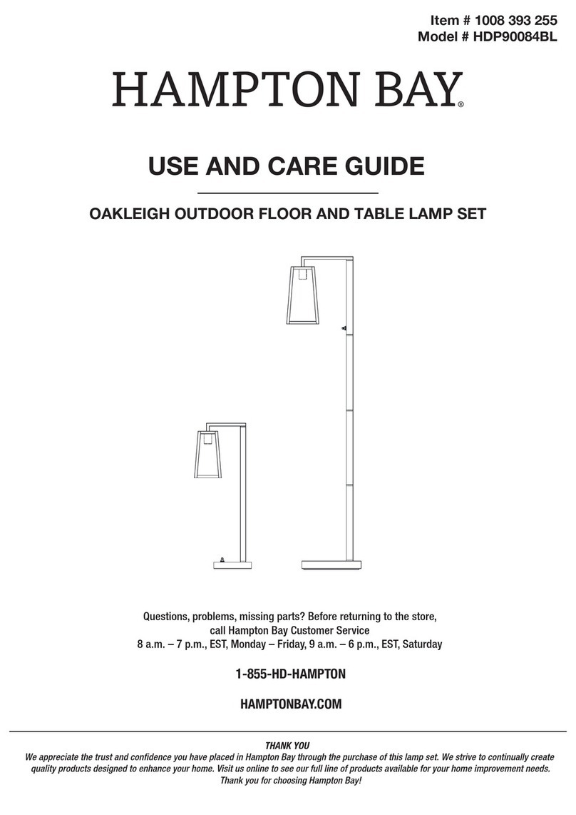 HAMPTON BAY HDP90084BL Use and care guide HAMPTON BAY HDP90084BL Use and care guide