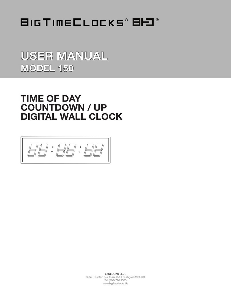 BigTimeClocks 150 user manual
