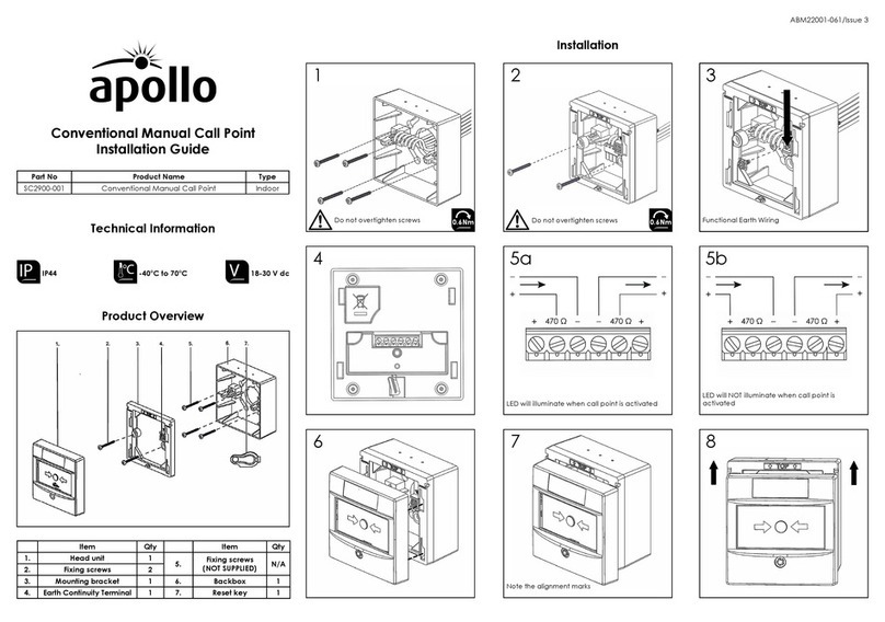 Apollo SC2900-001 installation guide