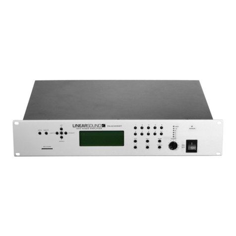 Linear Technology LINEARSOUND LTS.PA4240SDT User manual
