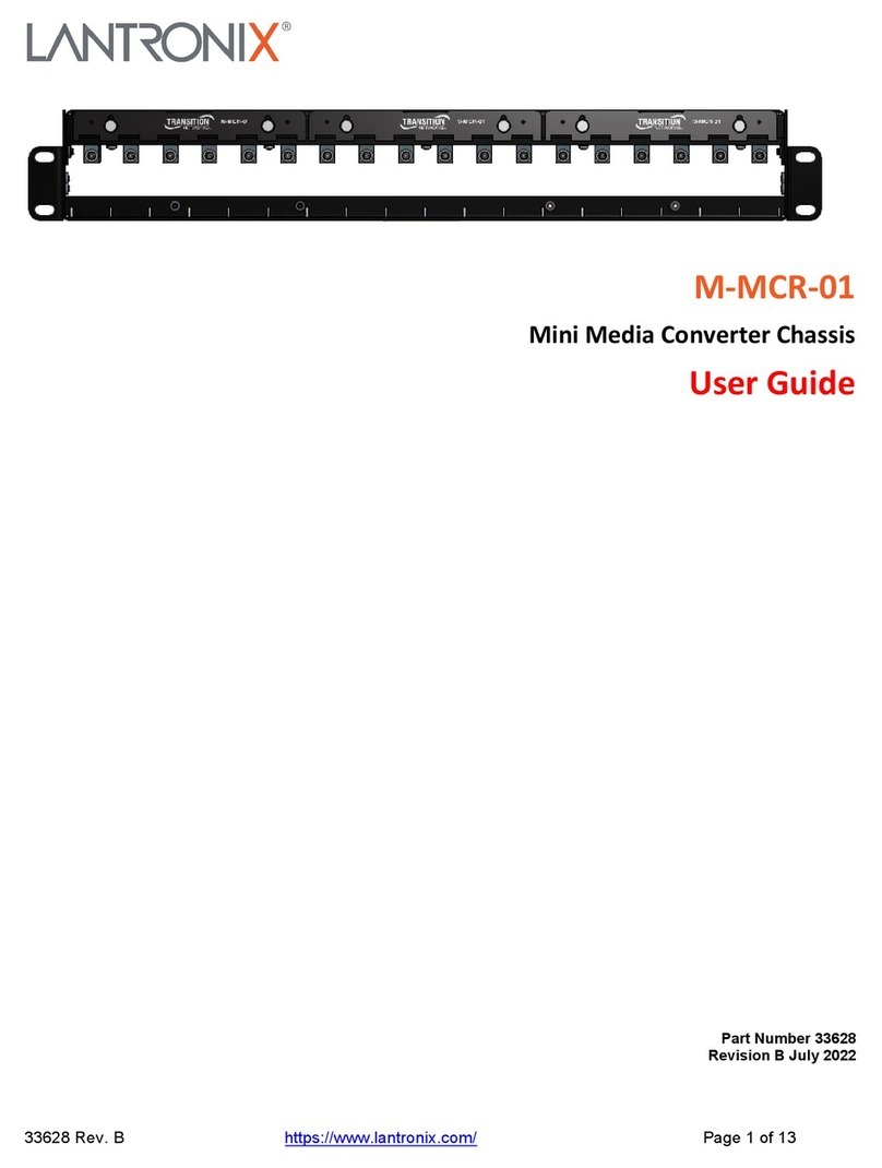 Lantronix M-MCR-01 user guide