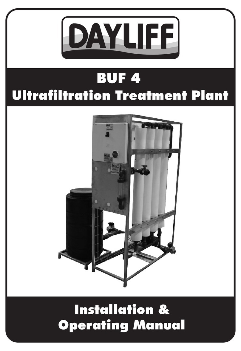 DAYLIFF BUF 4 Installation & operating manual DAYLIFF BUF 4 Installation & operating manual