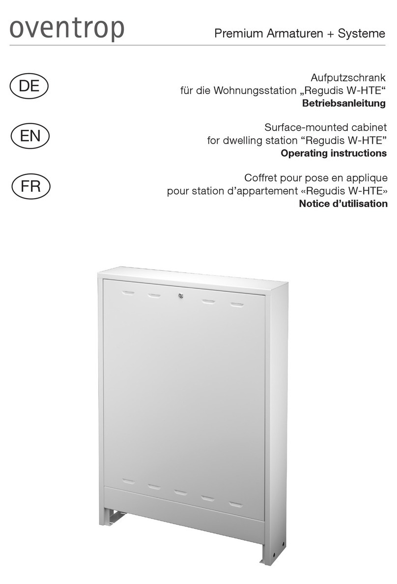 oventrop 1344697 operating instructions