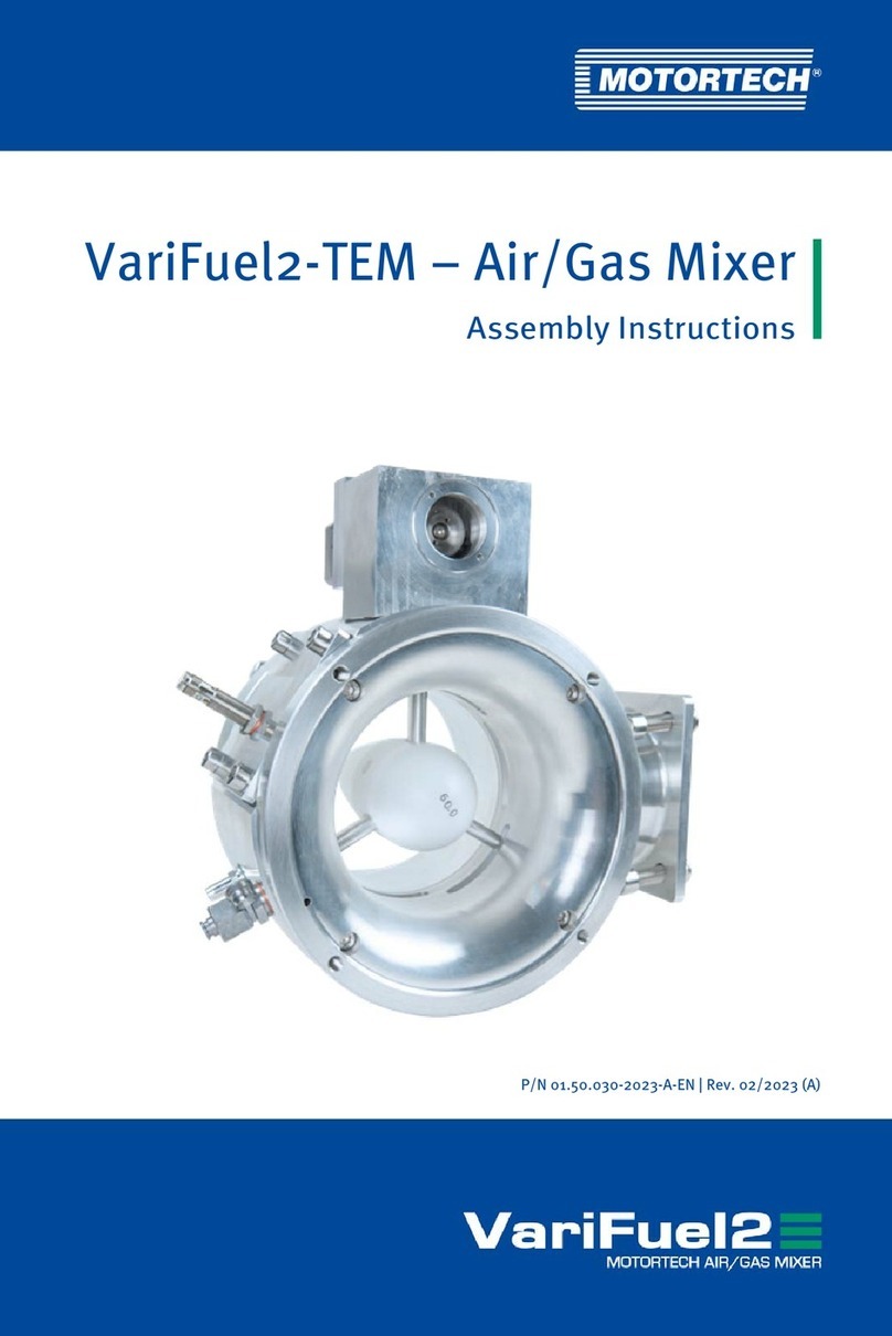 Motortech VariFuel2-TEM Assembly instructions