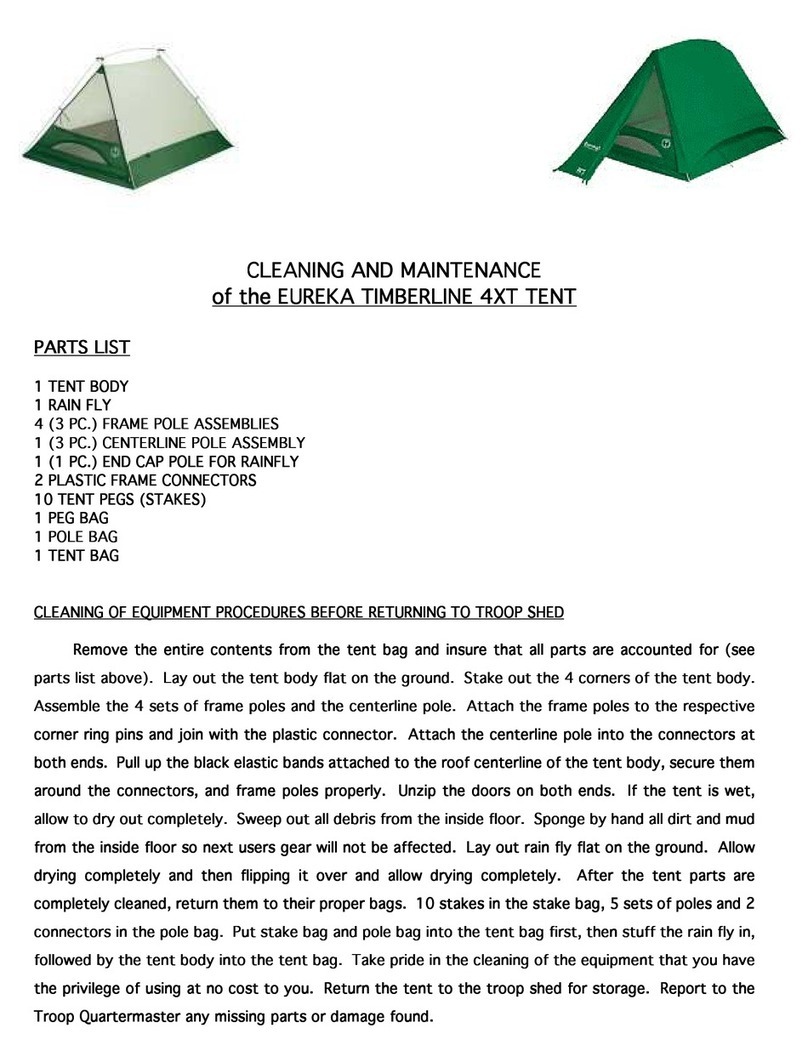Eureka TIMBERLINE 4XT Cleaning and maintenance