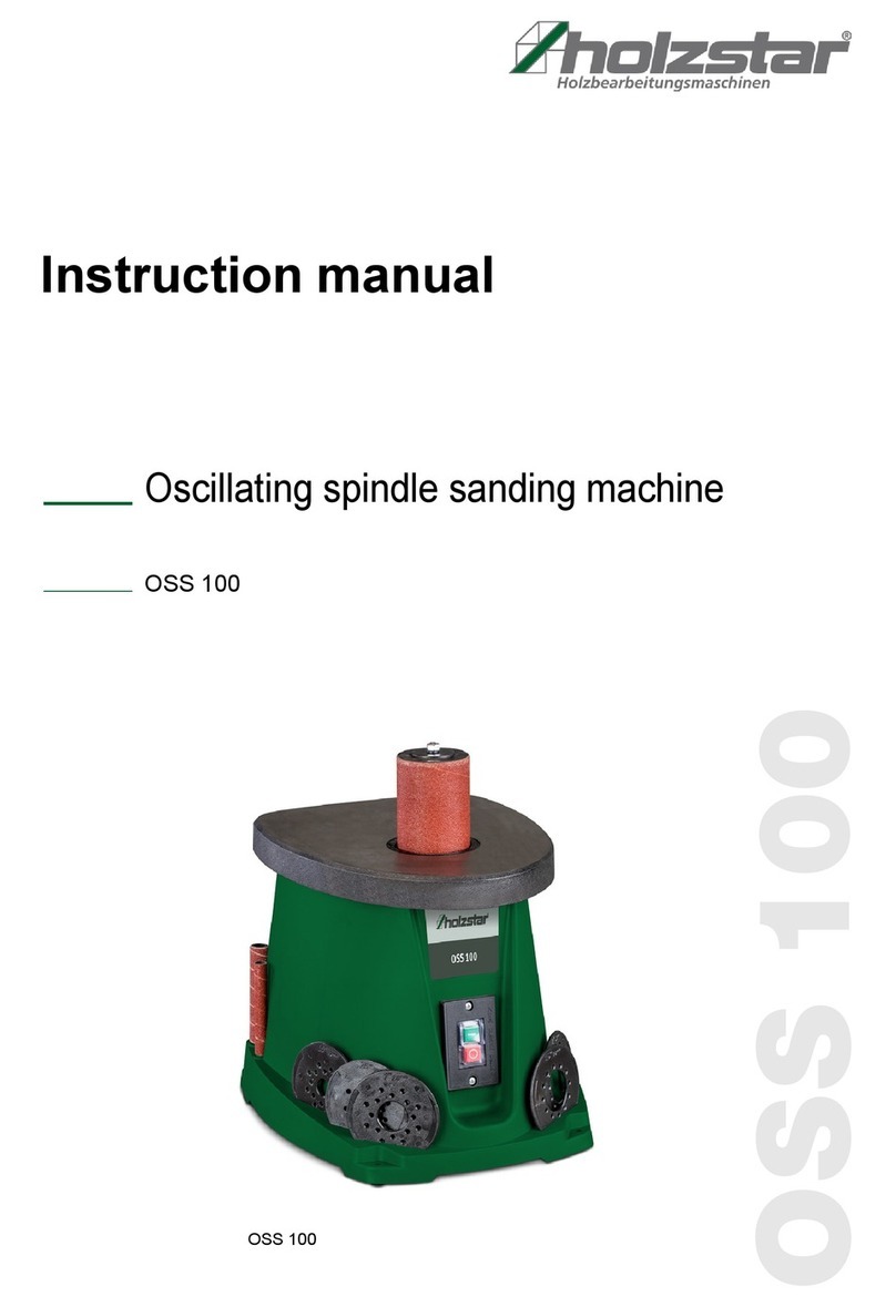 Holzstar OSS 100 instruction manual