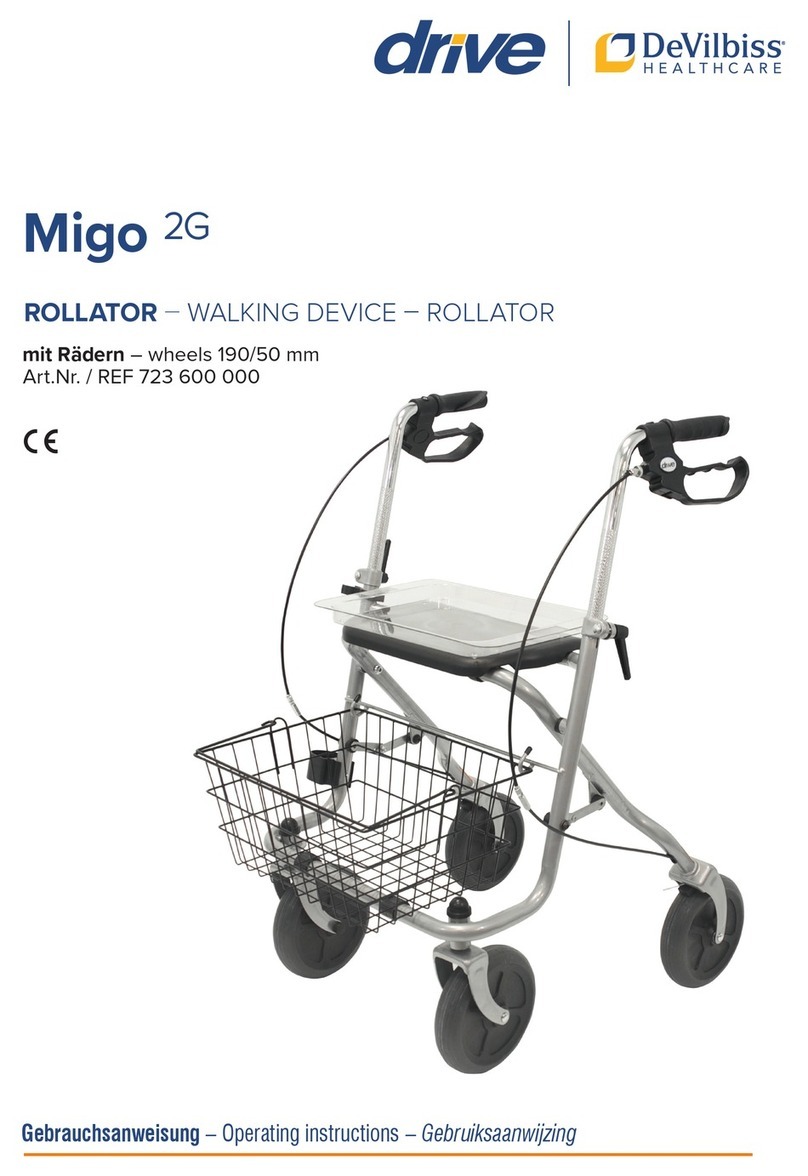 DeVilbiss drive Migo 2G operating instructions