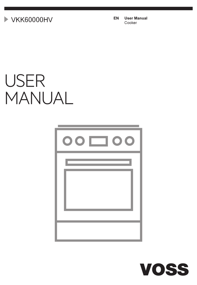 VOSS VKK60000HV user manual