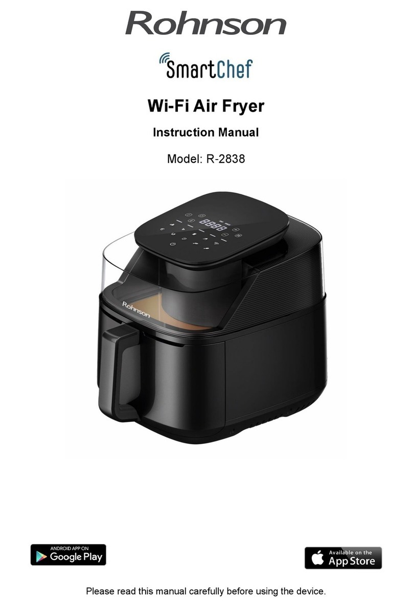 Rohnson Smartchef R-2838 User manual