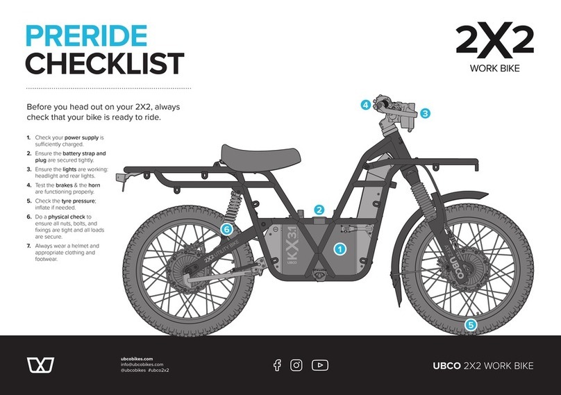 UBCO 2X2 User manual