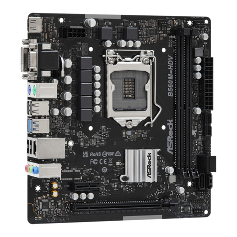 ASROCK B560M-HDV R3.0 manual