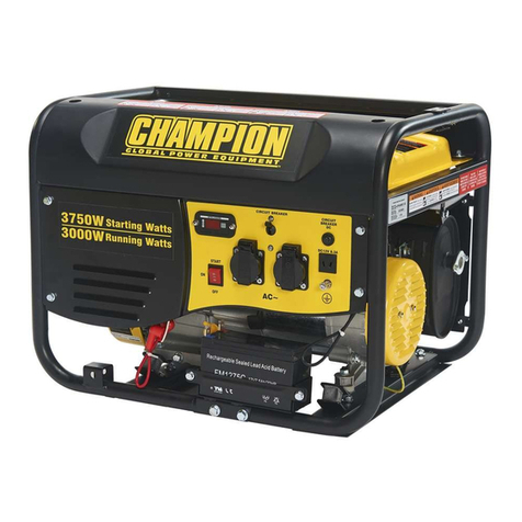 Champion Global Power Equipment CPG4000 E1 Owner's manual & operating instructions