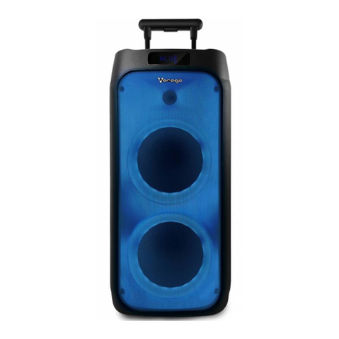 VORAGO KARAOKE SPEAKER 550 quick start guide