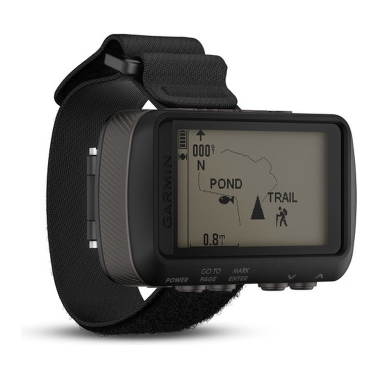 Garmin FORETREX 601 user manual