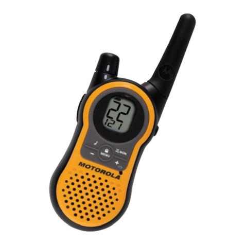 Motorola Talkabout SX900 User manual