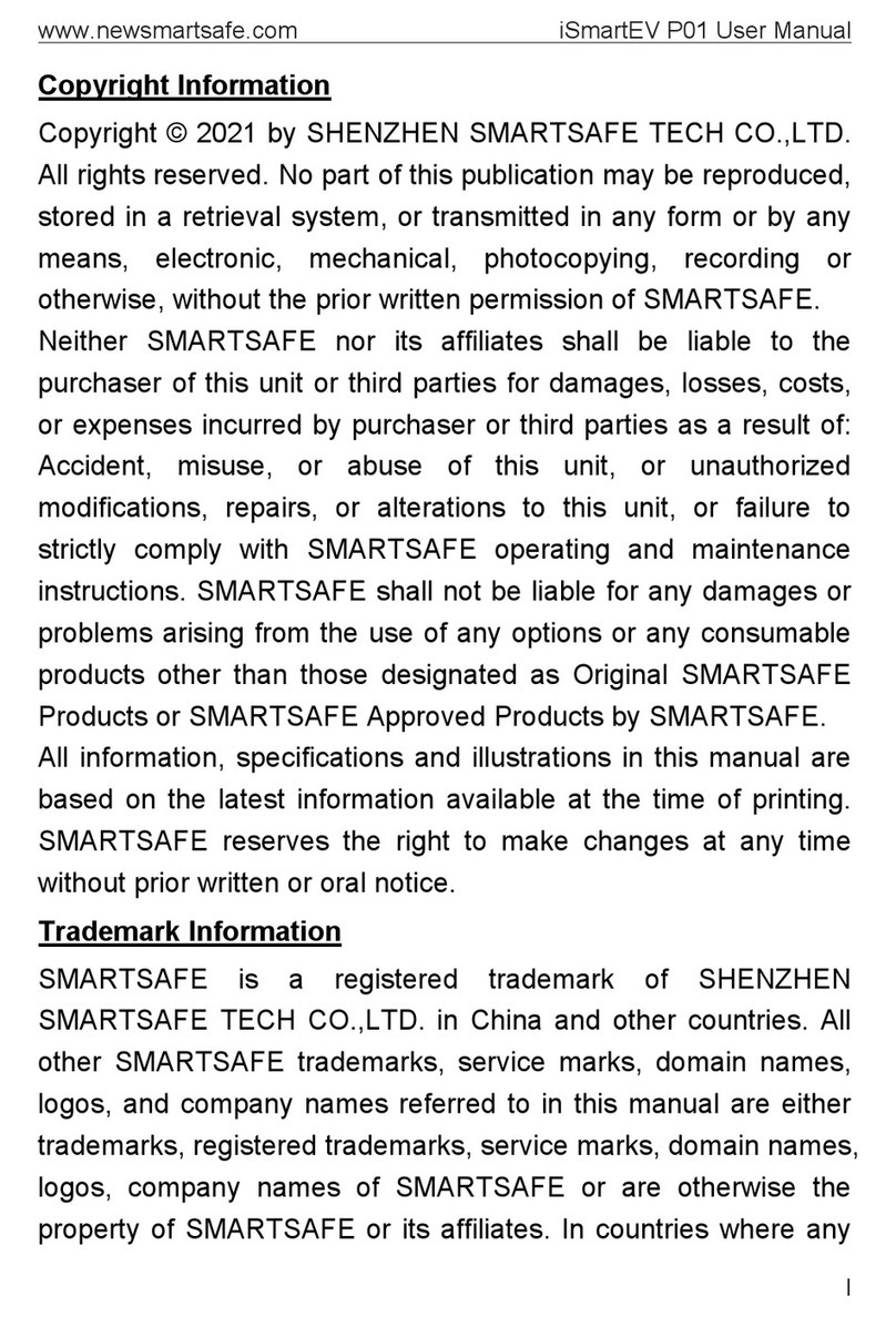 SmartSafe iSmartE VP01 user manual