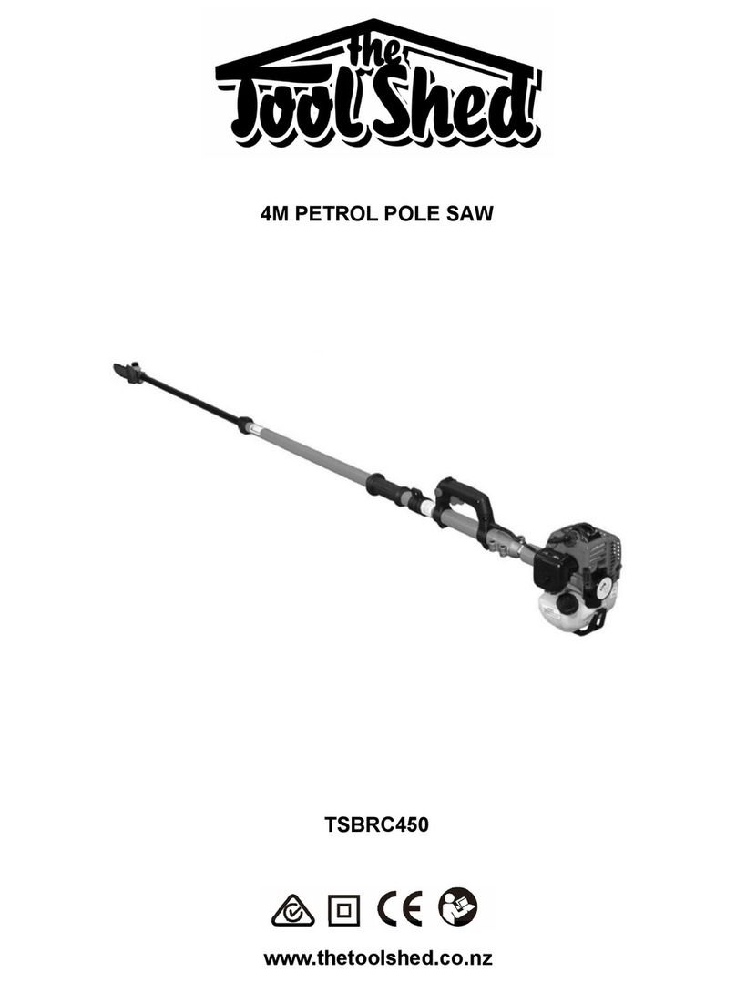 Tool Shed TSBRC450 User manual